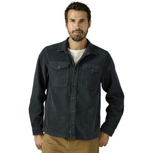 Patagonia Men's Organic Cotton Corduroy Shirt in Noble Gray